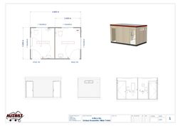 4.8m x 3m Unisex Acessible / Male Toilet