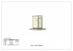 12m x 18m Toilet Bloick 