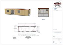 12m x 3.4m Studio with Kitchen & Ensuite 