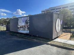 134m x 45m Display Suite