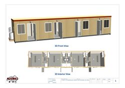 13.83 x 3.0 Bunkhouse 4 Bdrms with Ensuites 