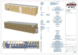 14m x 3m Ablution block
