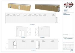 14m x 3m Toilet/Shower