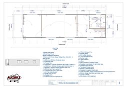 155m x 4m Accomodation Unit