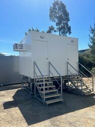 36m x 3m Male Female Toilet Block Aircons