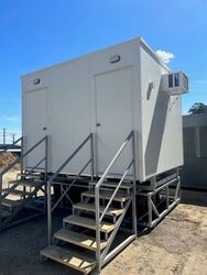 36m x 3m Male Female Toilet Block Aircons