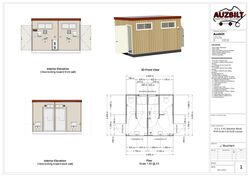 4m x 3.45m Ablution Block