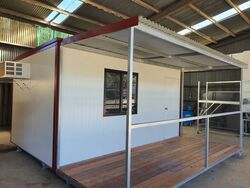 48m x 3m Office Covered Verandah