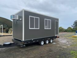 6M X 24M TRAILER MOUNTED LUNCH ROOM