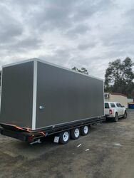 6M X 24M TRAILER MOUNTED LUNCH ROOM