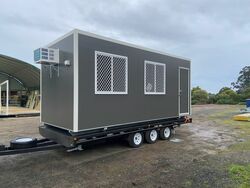 6m x 24m Trailer Mounted Lunch Room