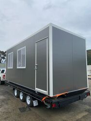 6m x 24m Trailer Mounted Lunch Room