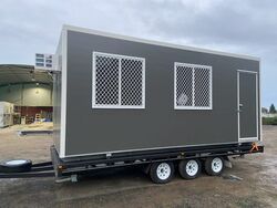 6m x 24m Trailer Mounted Lunch Room