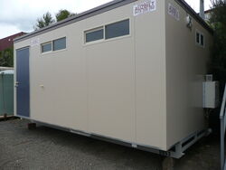 6m x 3m 3 Pan Toilet/ Shower 