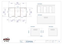 6m x 3m MaleFemale Accessible Toilet Block 