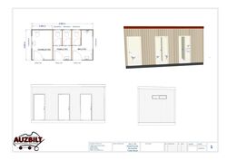 6m x 3m Male/Female Accessible Toilet Block 