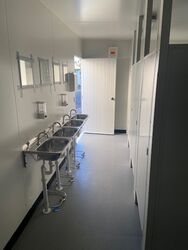 6m x 3m Male Toilet Block 