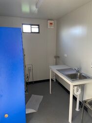 6m x 45m Toilet Block  