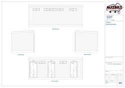 7.2m x 3m M / F / Disabled toilet block