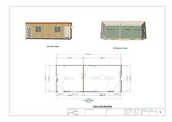 84m x 345m Site Office