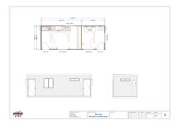 8m x 3m  Kitchen Laundry unit
