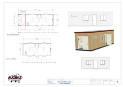 9m x 3m Office Toilet