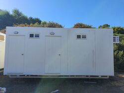 Auzbilt 6m x 3m Male Female Toilet Block Aircons