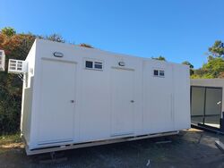 Auzbilt 6m x 3m Male Female Toilet Block Aircons